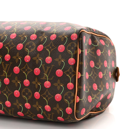Louis Vuitton Monogram Cerises Speedy 25 10 of 11