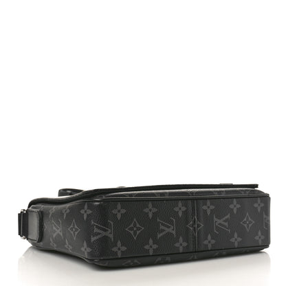 Louis Vuitton Monogram Eclipse District PM Black 4 of 9