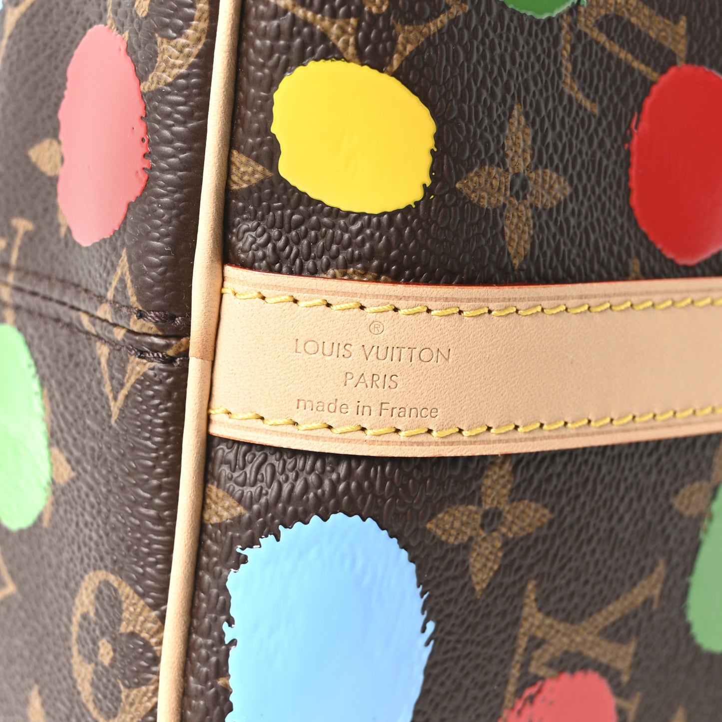 LV X YK Monogram Speedy Bandouliere 25 Multicolor