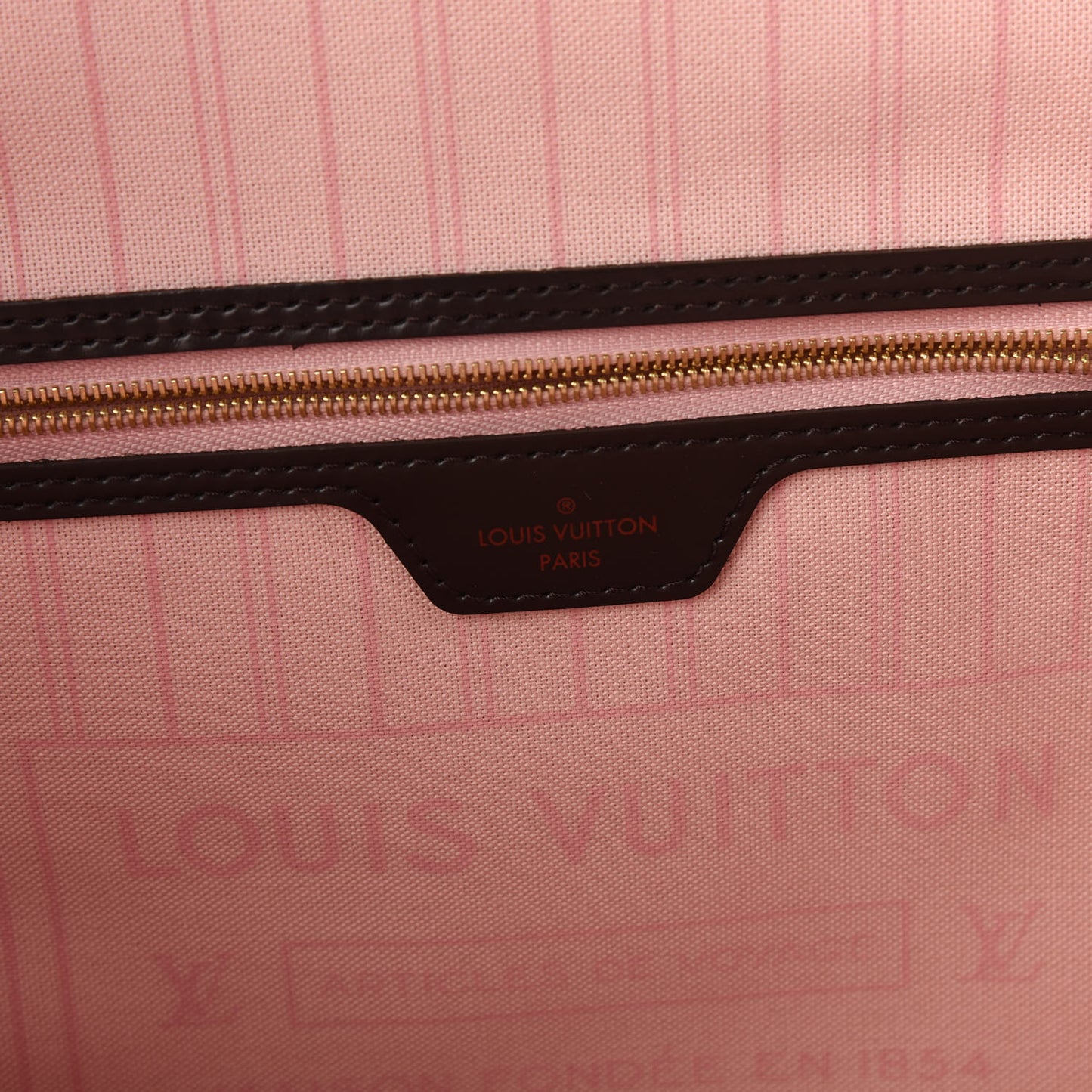 Damier Ebene Neo Neverfull MM Rose Ballerine