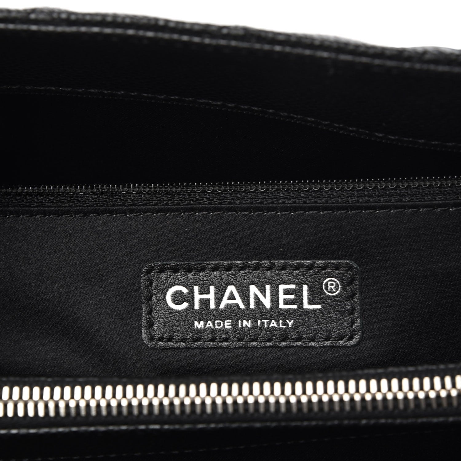Chanel Caviar Quilted Grand Shopping Tote GST Black 6 of 8