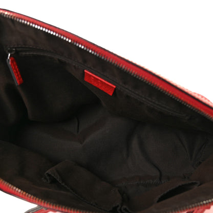 Gucci Dollar Calfskin Medium Dome Bag Sporting Red 5 of 10