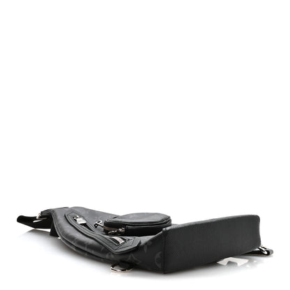 Louis Vuitton Taigarama Duo Slingbag Black 4 of 9
