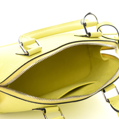 Louis Vuitton Epi Jacquard Alma BB Yellow Citron 5 of 11