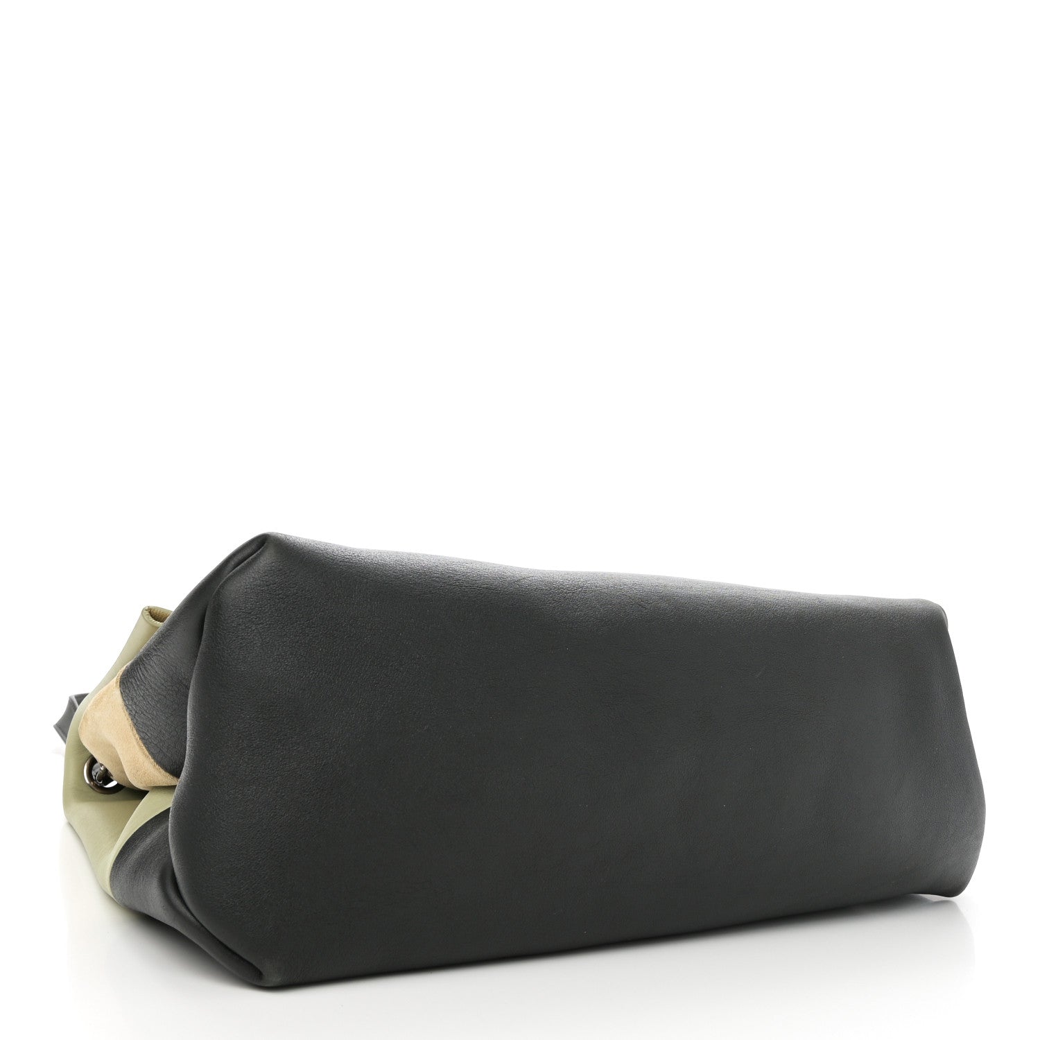 Celine Calfskin Suede All Soft Shoulder Bag Pistachio 4 of 9