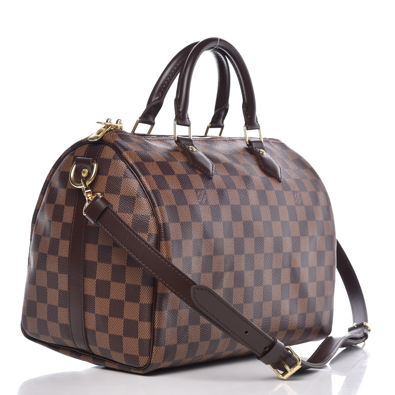 Louis Vuitton Damier Ebene Speedy Bandouliere 30 4 of 9