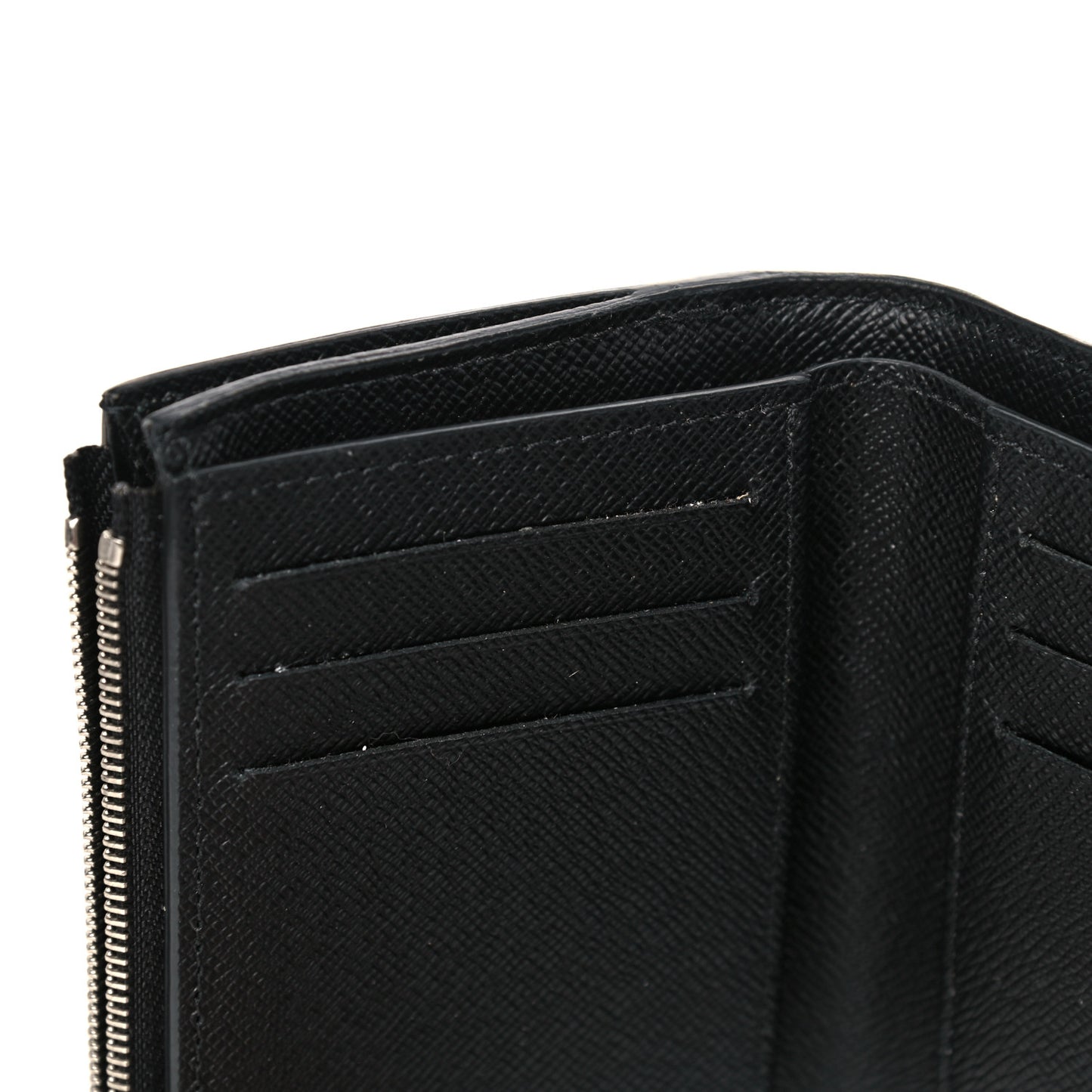Epi Twist Compact Wallet Black
