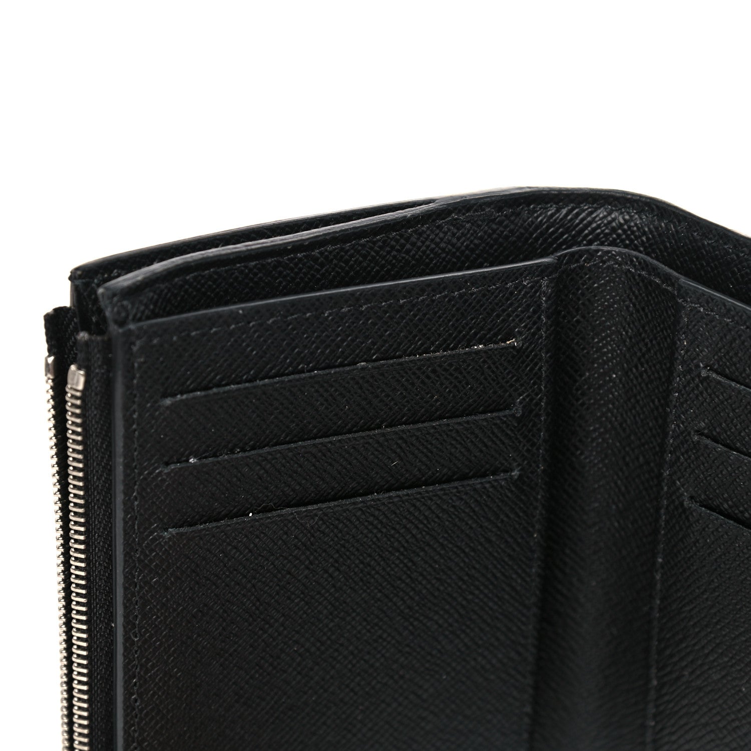 Louis Vuitton Epi Twist Compact Wallet Black 8 of 9