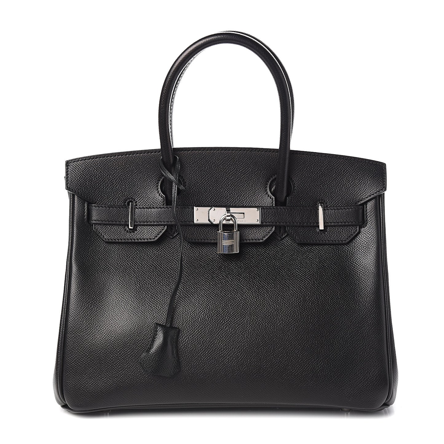 Epsom Birkin 30 Black