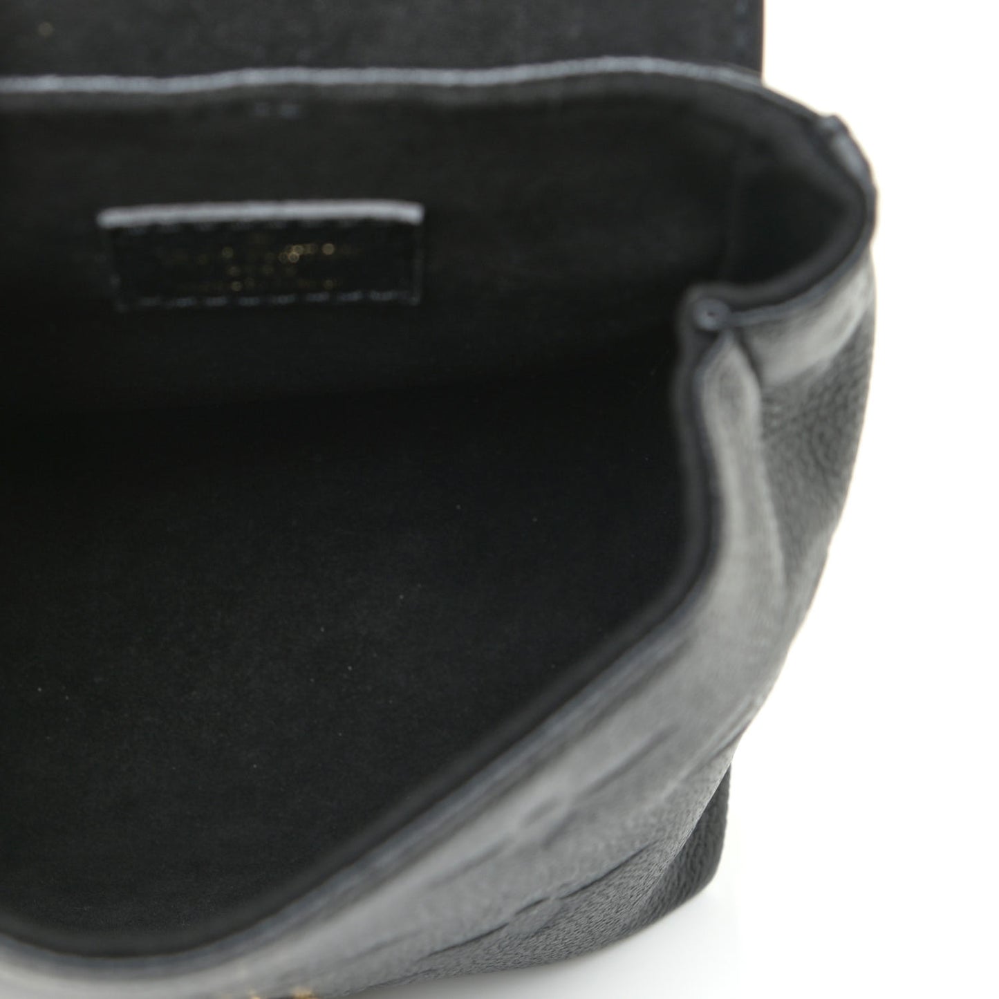 Empreinte Monogram Giant Tiny Backpack Black
