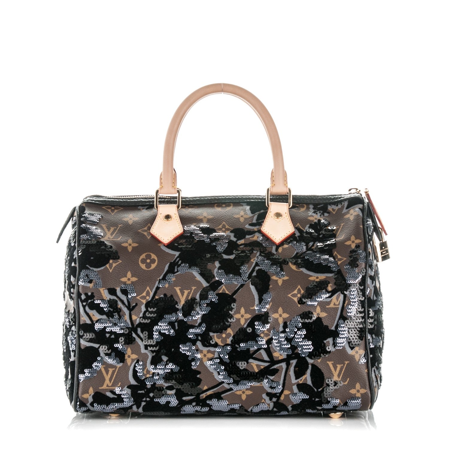 Louis Vuitton Monogram Fleur De Jais Sequins Speedy 30 1 of 8