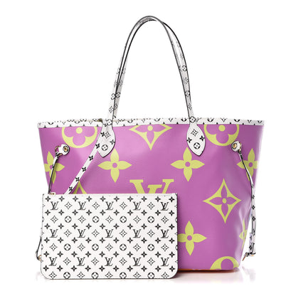 Louis Vuitton Monogram Giant Neverfull MM Pink Lilac 1 of 12