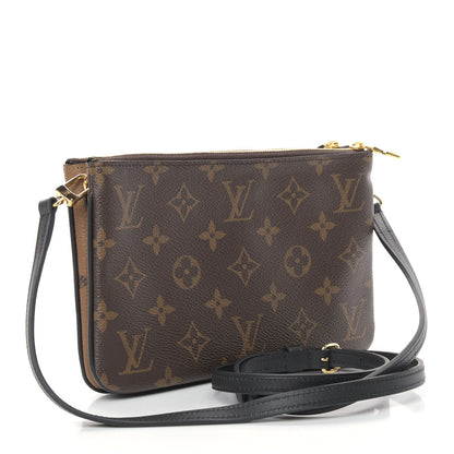 Louis Vuitton Reverse Monogram Giant Double Zip Pochette 3 of 10
