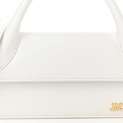 Jacquemus Smooth Calfskin Le Chiquito Long White 7 of 15