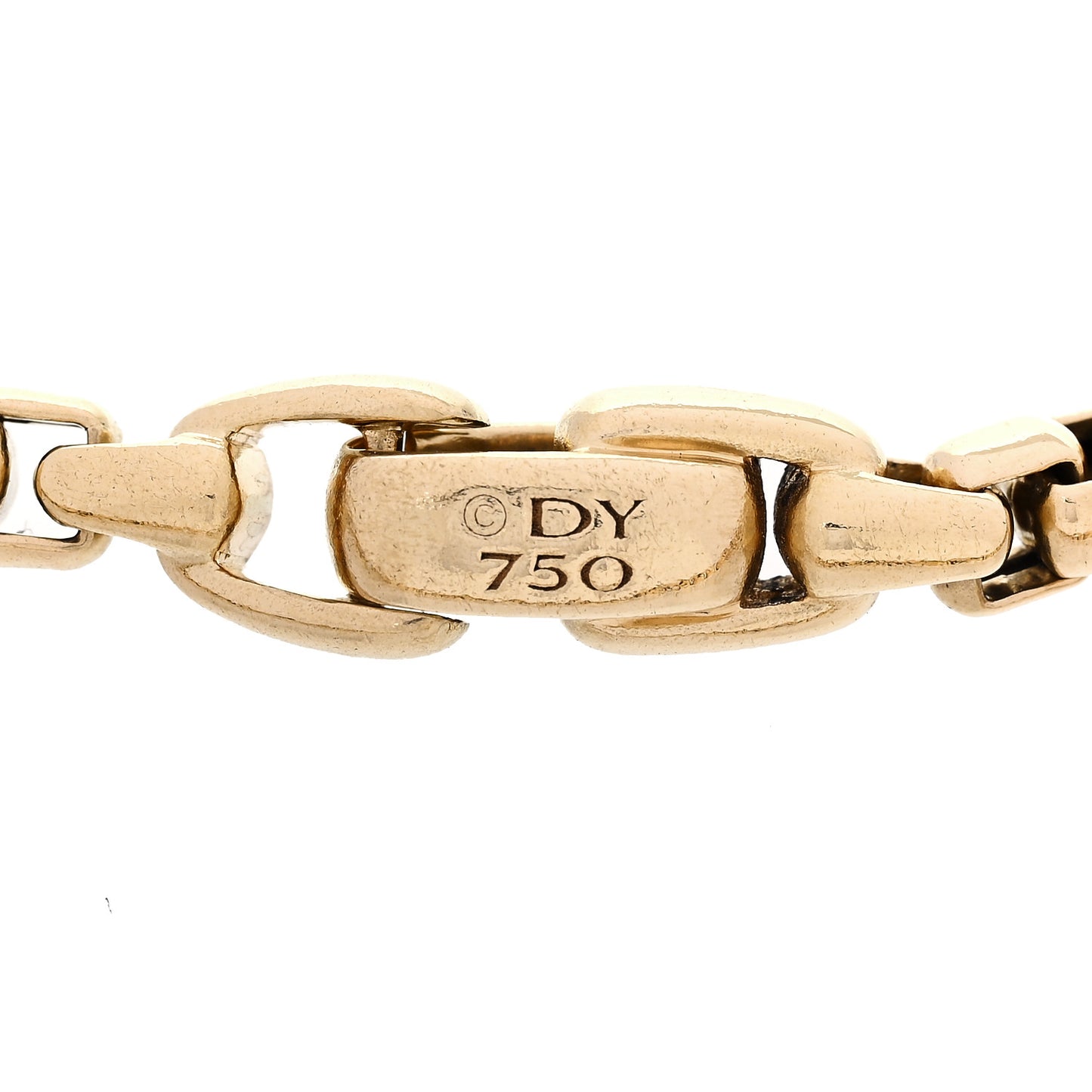 18K Yellow Gold 5mm Box Chain Bracelet