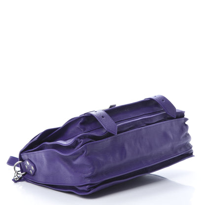 Proenza Schouler Lambskin Medium PS1 Satchel Amethyst 4 of 13