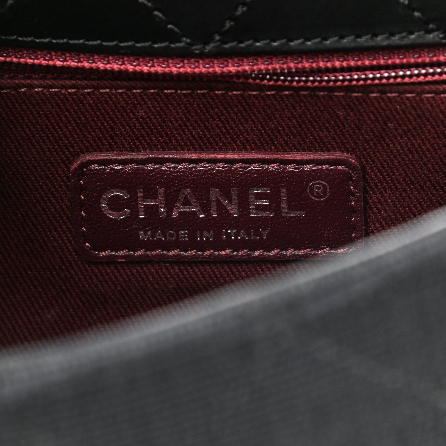 Chanel Canvas Calfskin Quilted 2-Way Flap Black 4 of 11