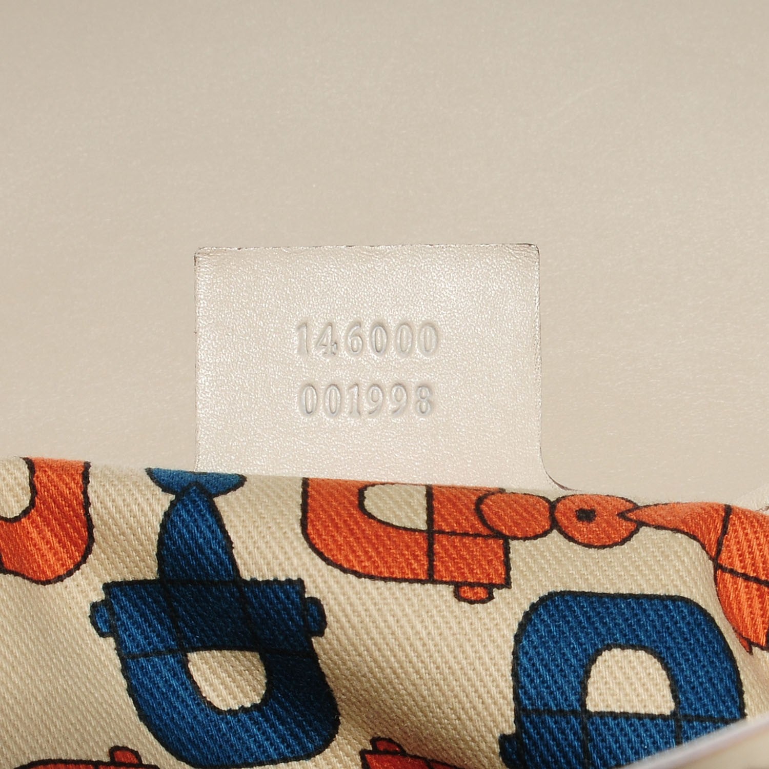 Gucci Guccissima Large Treasure Flap Off White 10 of 17
