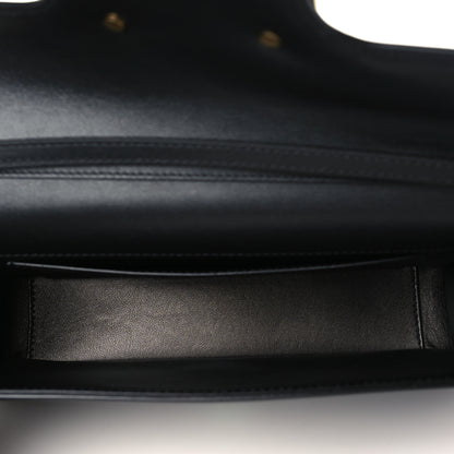 Valentino Garavani Calfskin Vlogo Loco Shoulder Bag Black 5 of 8