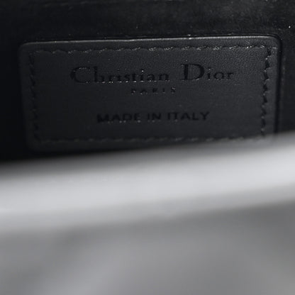 Christian Dior Ultra Matte Calfskin Cannage Medium Lady Dior Black 6 of 11