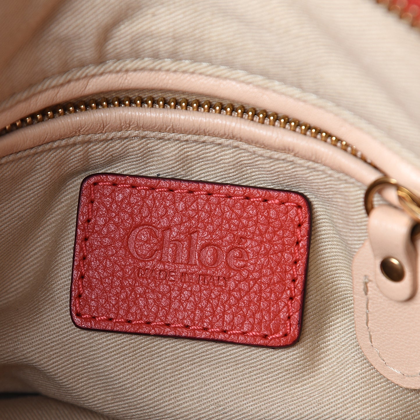 Calfskin Small Paraty Coral Pop