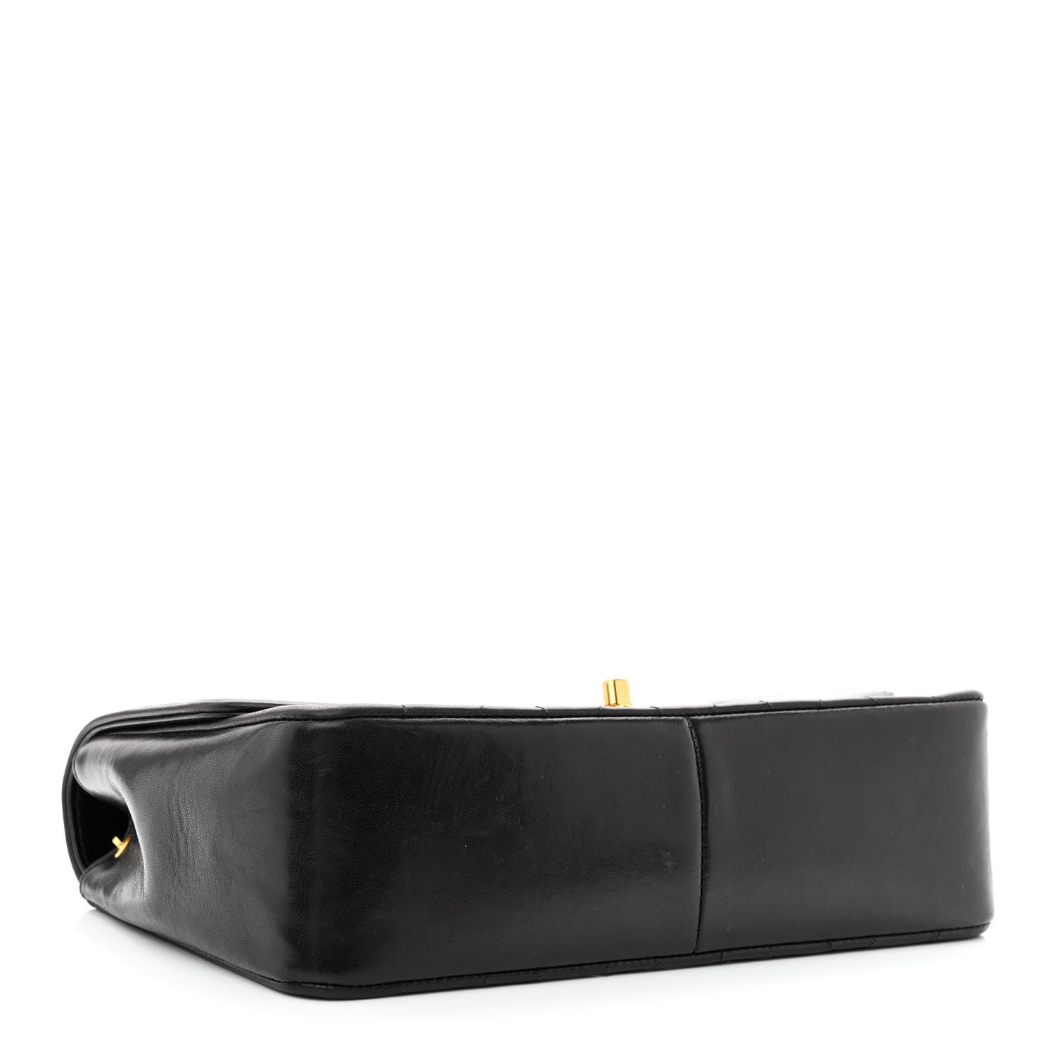 Chanel Lambskin Quilted Medium Single Flap Black 4 of 12