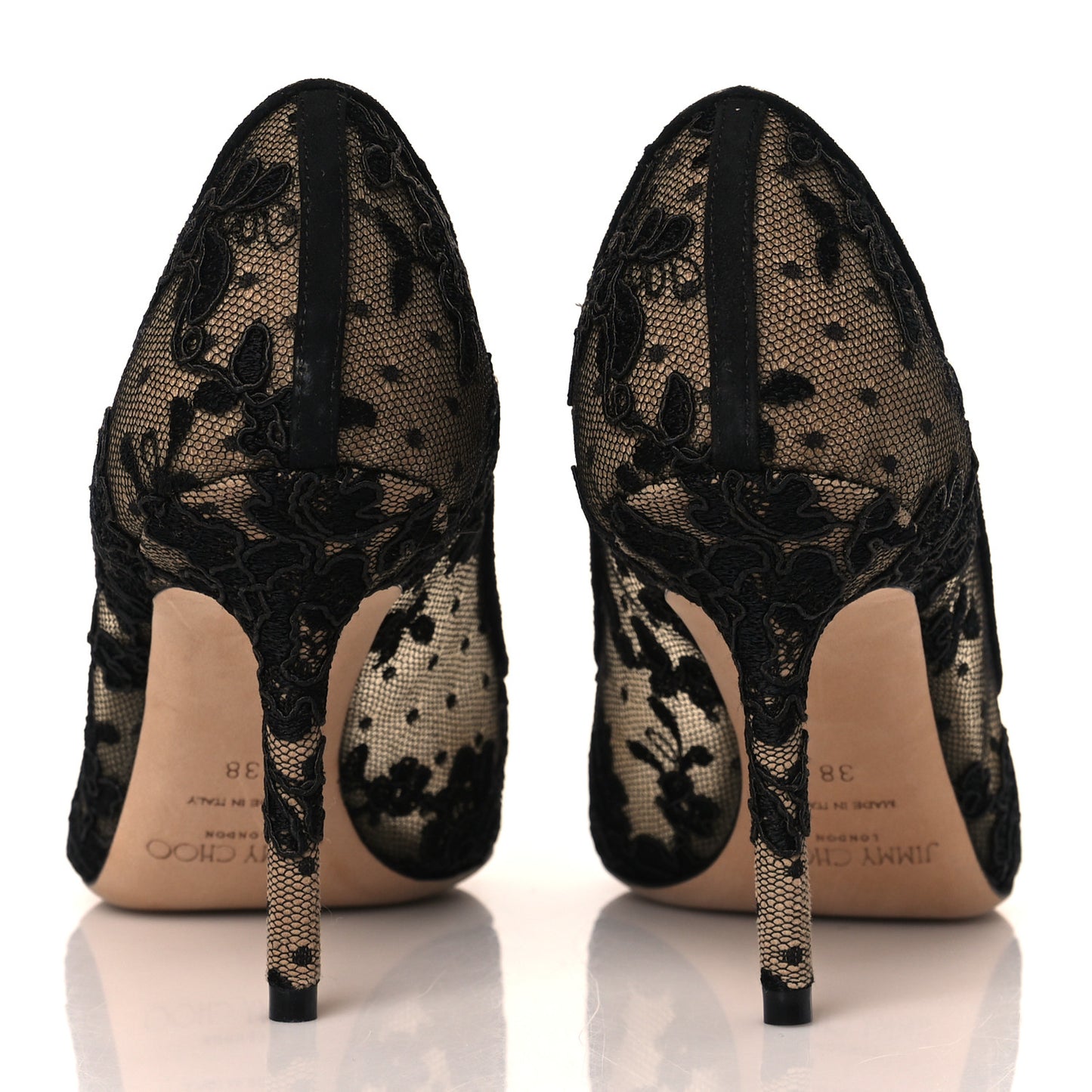 Lace Abel Pump 38 Black