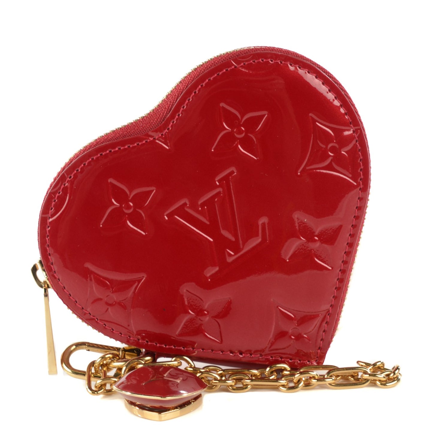 Vernis Coeur Heart Coin Purse Pomme D'Amour