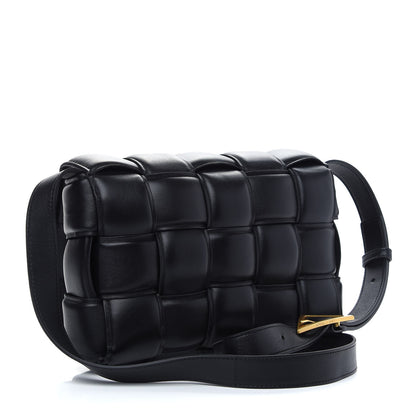 Bottega Veneta Nappa Maxi Intreccio Padded Cassette Crossbody Bag Black 3 of 8