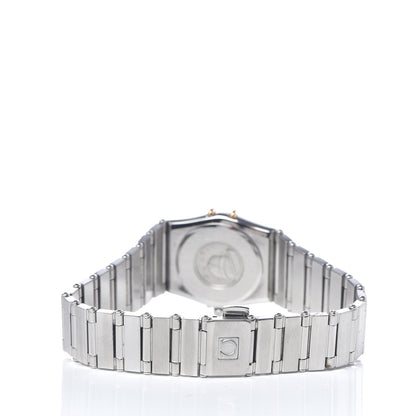 Omega Stainless Steel 18K Yellow Gold 22mm Constellation Quartz Watch Champagne 795.1080 4 of 6