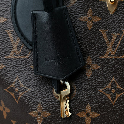 Louis Vuitton Monogram Flower Zipped Tote PM Black 12 of 12