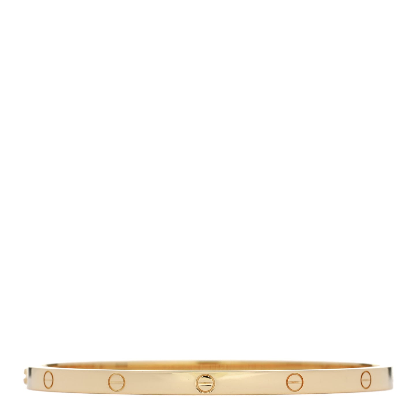 18K Yellow Gold Small LOVE Bracelet 16