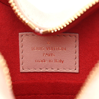 Louis Vuitton Lambskin Embossed Monogram Fall In Love Sac Coeur Light Pink 6 of 10