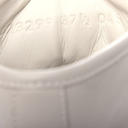 Gucci Calfskin Womens High Top Sneakers 37.5 Mystic White 10 of 11