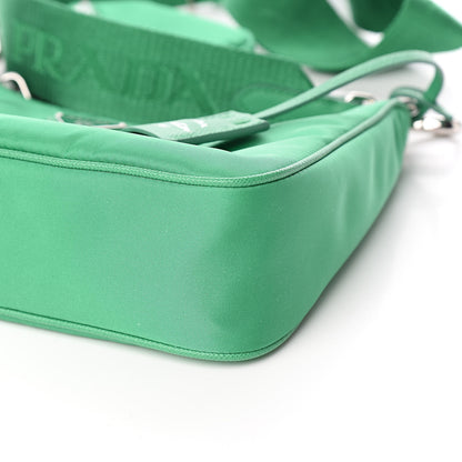Prada Nylon Re-Edition 2005 Shoulder Bag Menta 8 of 9