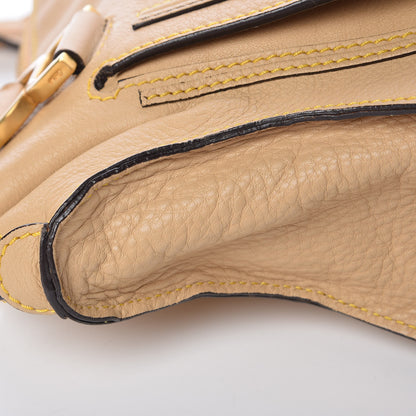 Chloe Calfskin Medium Marcie Satchel Sand Shell 12 of 12