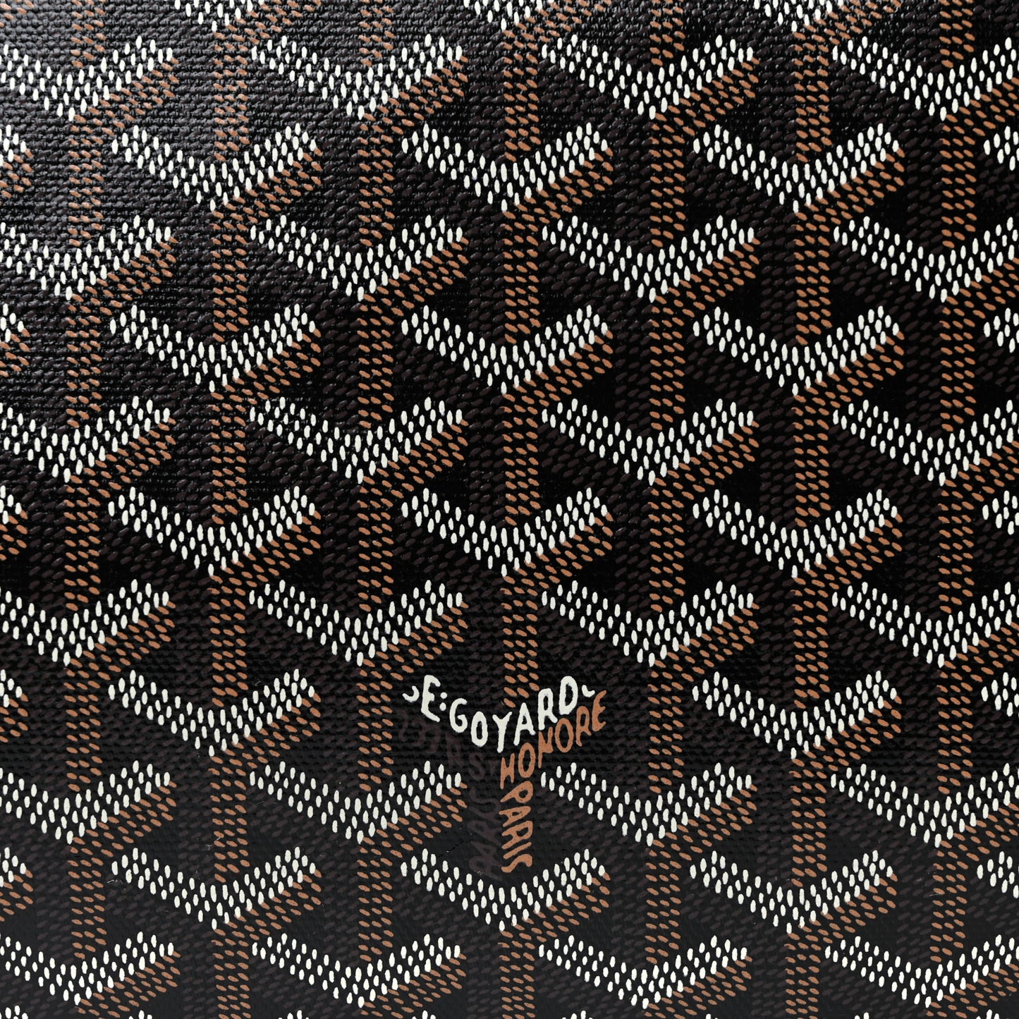 Goyardine Senat Pochette GM Black