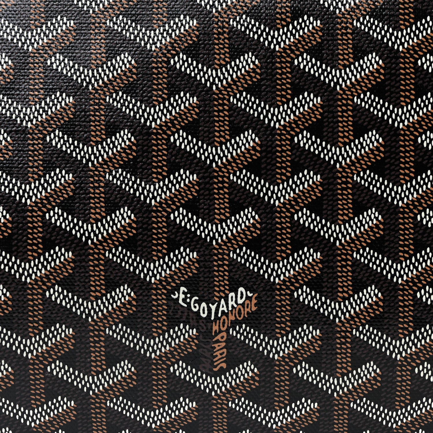 Goyard Goyardine Senat Pochette GM Black 7 of 13