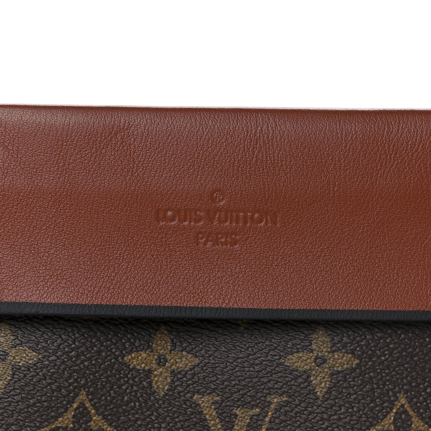 Louis Vuitton Monogram Tuileries Pochette Caramel 7 of 11
