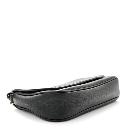 Gucci Pebbled Calfskin Medium Soho Flap Crossbody Black 4 of 10