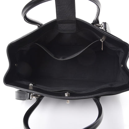 Chanel Calfskin Cerf Executive Shopper Tote Black 5 of 16