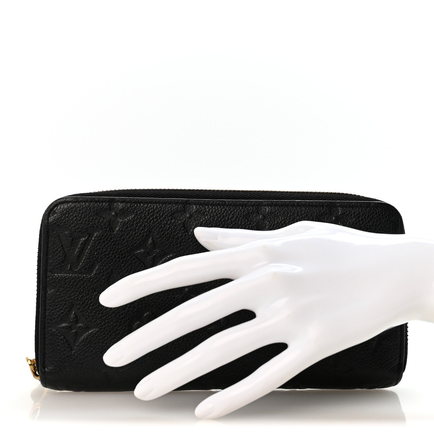 Louis Vuitton Empreinte Zippy Wallet Black 2 of 10