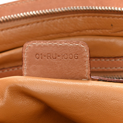 Christian Dior Calfskin Large My Dior Frame Pocket Satchel Brown 7 of 12
