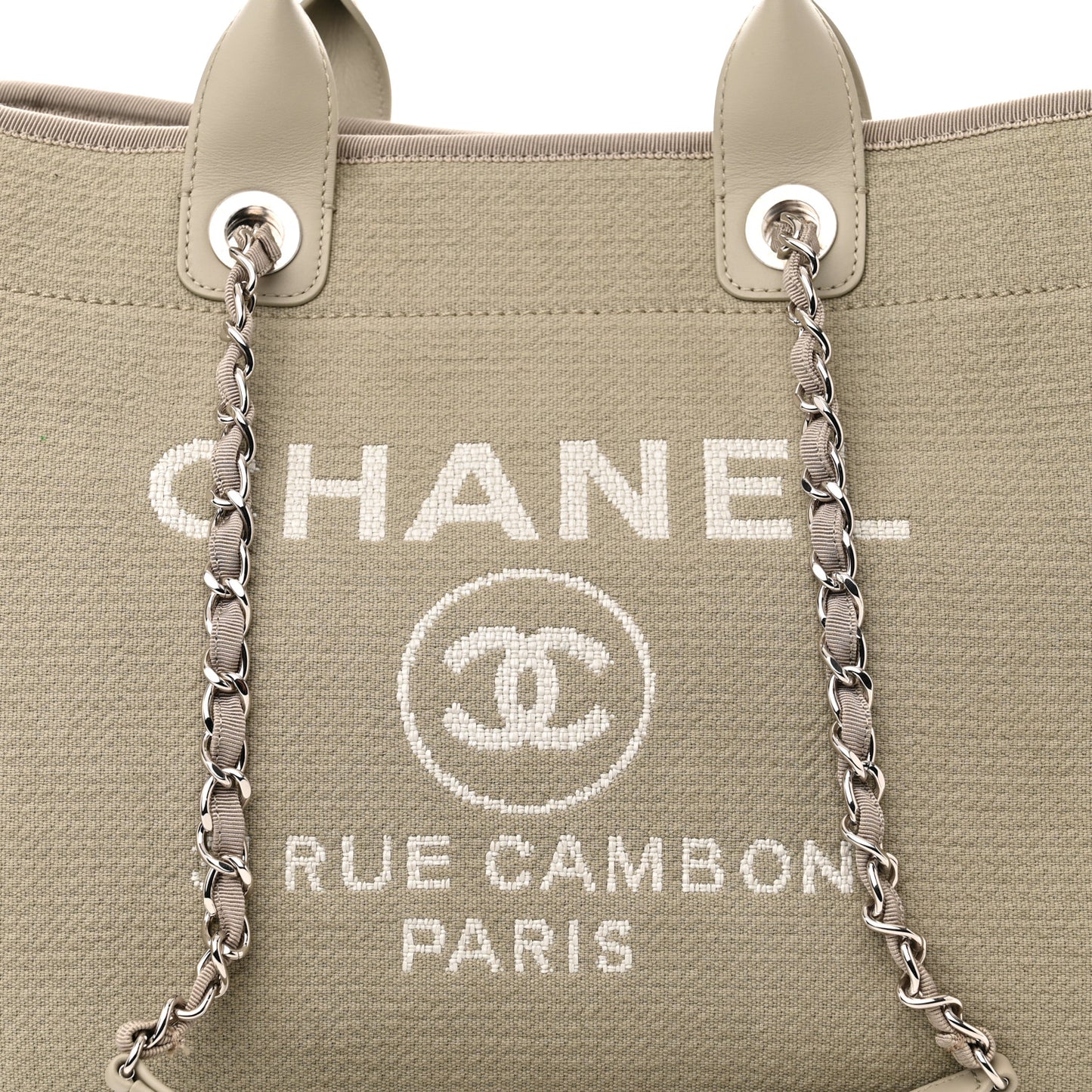 Mixed Fibers Medium Deauville Tote Grey