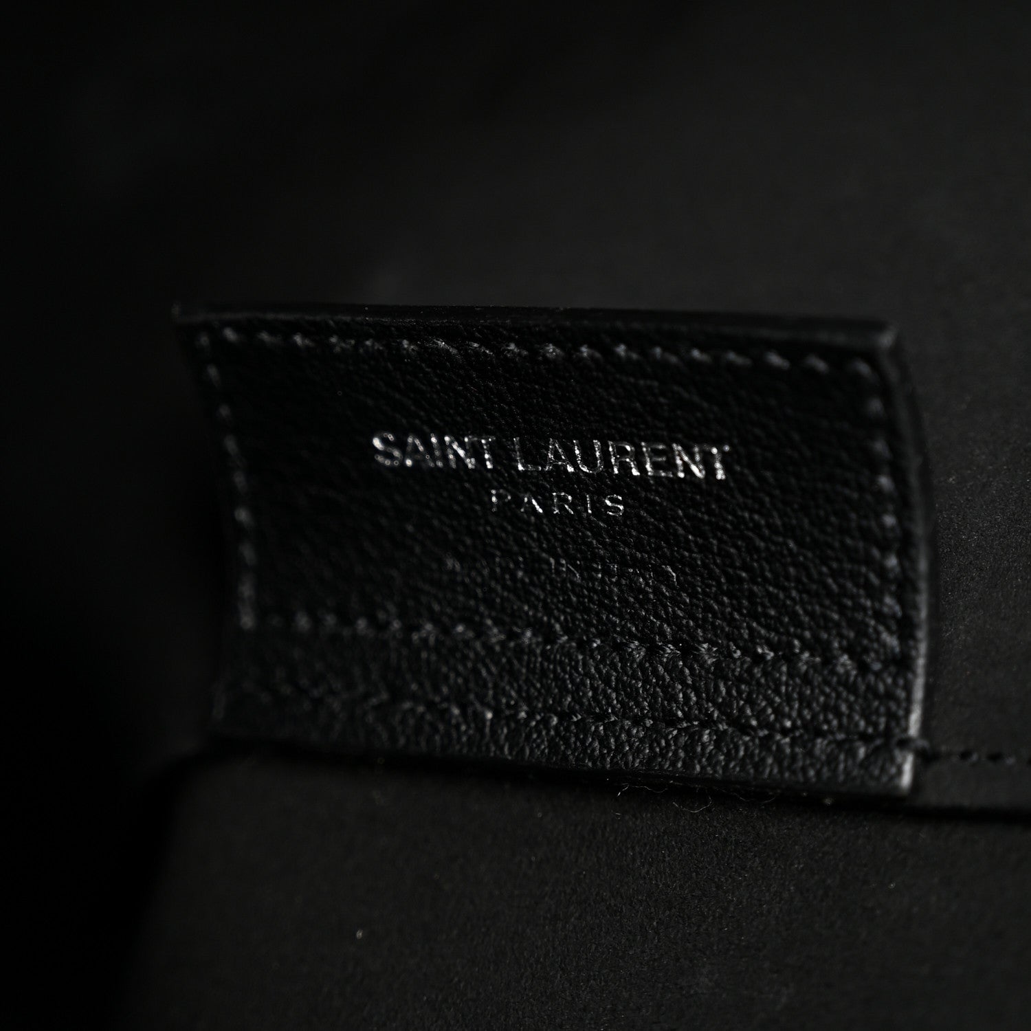 Saint Laurent Calfskin Medium Shopping Tote Black 6 of 13
