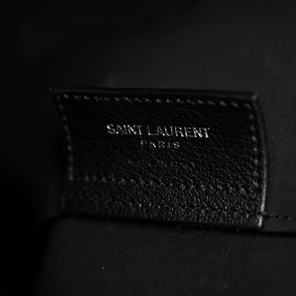 Saint Laurent Calfskin Medium Shopping Tote Black 6 of 13