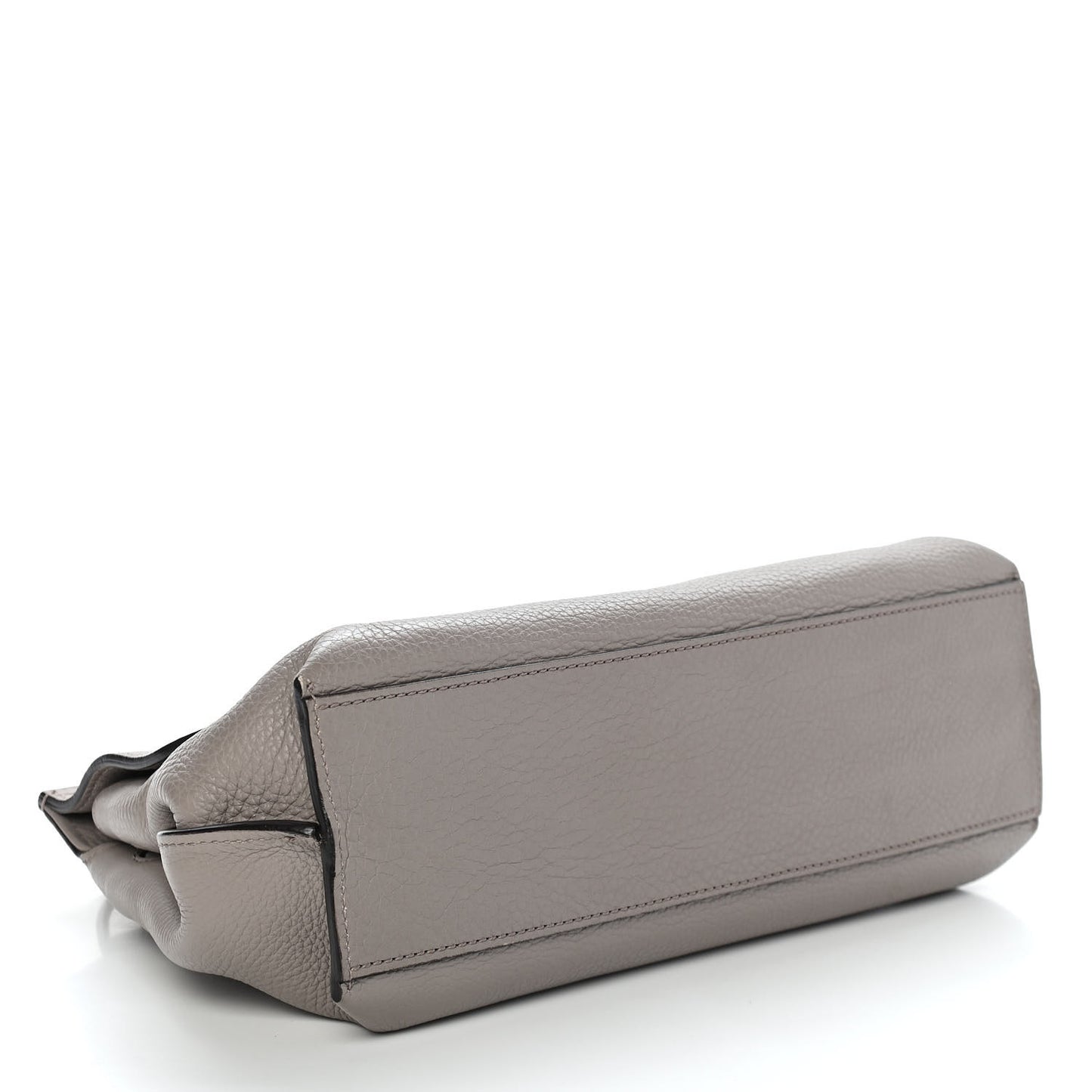 Cellarius Calfskin Small Bamboo Daily Top Handle Bag Storm Grey