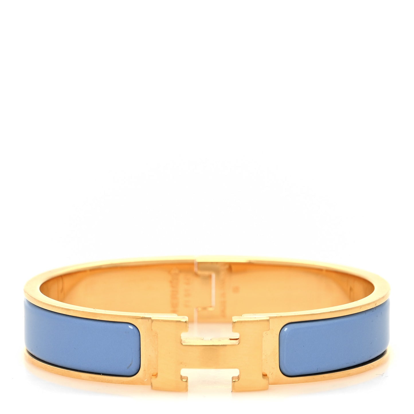 Enamel Narrow Clic Clac H Bracelet PM Chardon