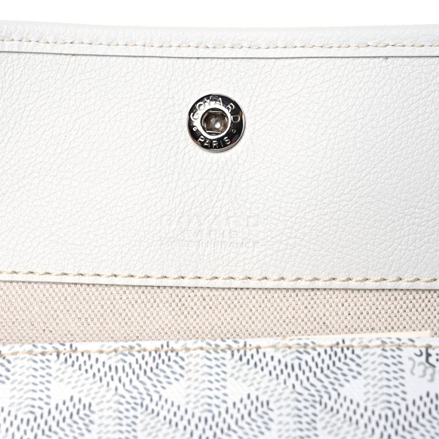 Goyard Goyardine Saint Louis GM White 13 of 18