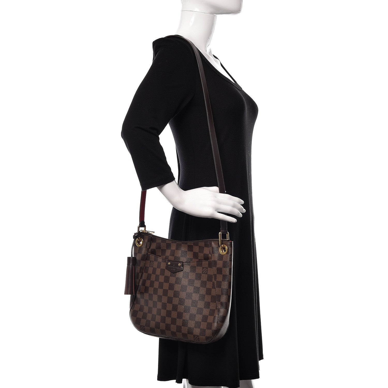 Louis Vuitton Damier Ebene South Bank Besace 2 of 11